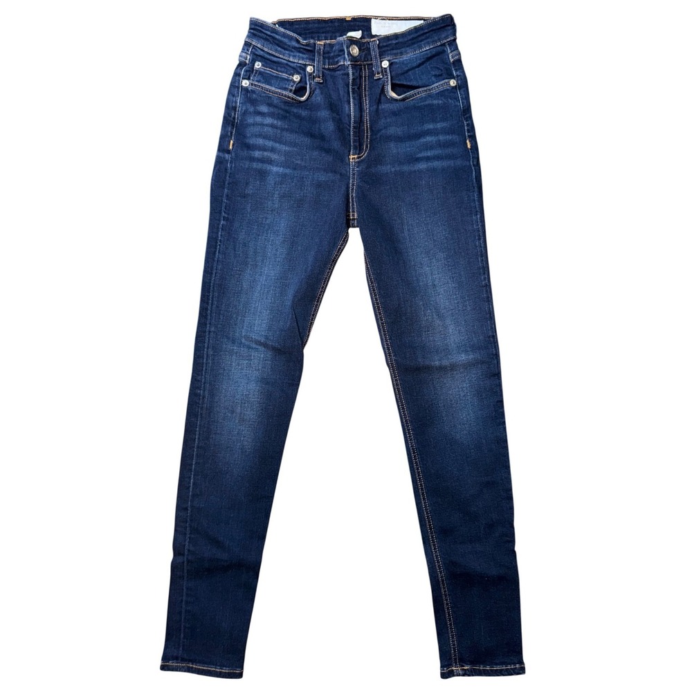 Rag & Bone Carmen High Rise Skinny Jeans Dark Wash W2839I767CAR‎ Womens 25